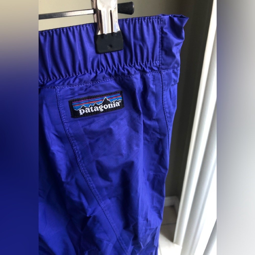 VTG 90s Patagonia Women Nylon Shell Lightweight Windbreaker Rain Pants Size: S - Picture 5 of 14